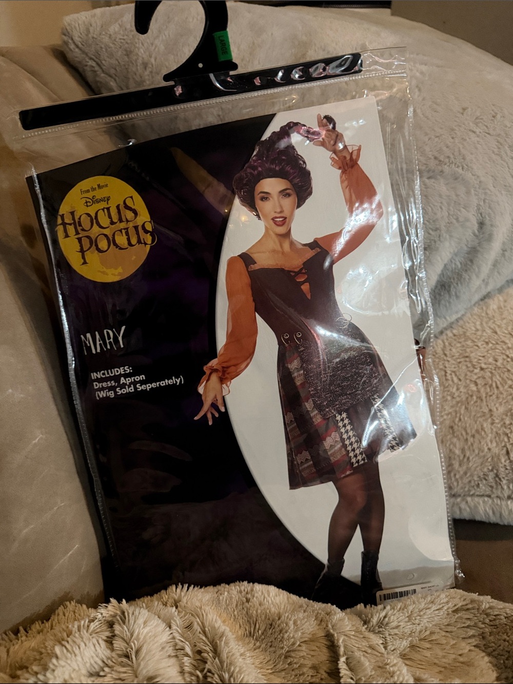 Spirit Women's Mary Costume Dress in Black & Brown Tones